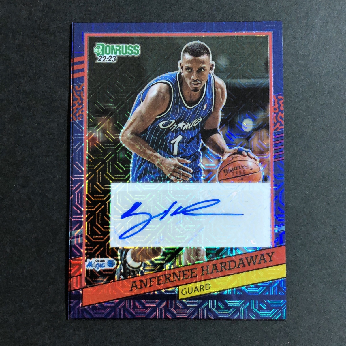 Anfernee Hardaway ペニー?ハーダウェイ Panini Donruss 2022-2023 Blue Mojo Autograph Auto サイン 直筆 マジック Magic