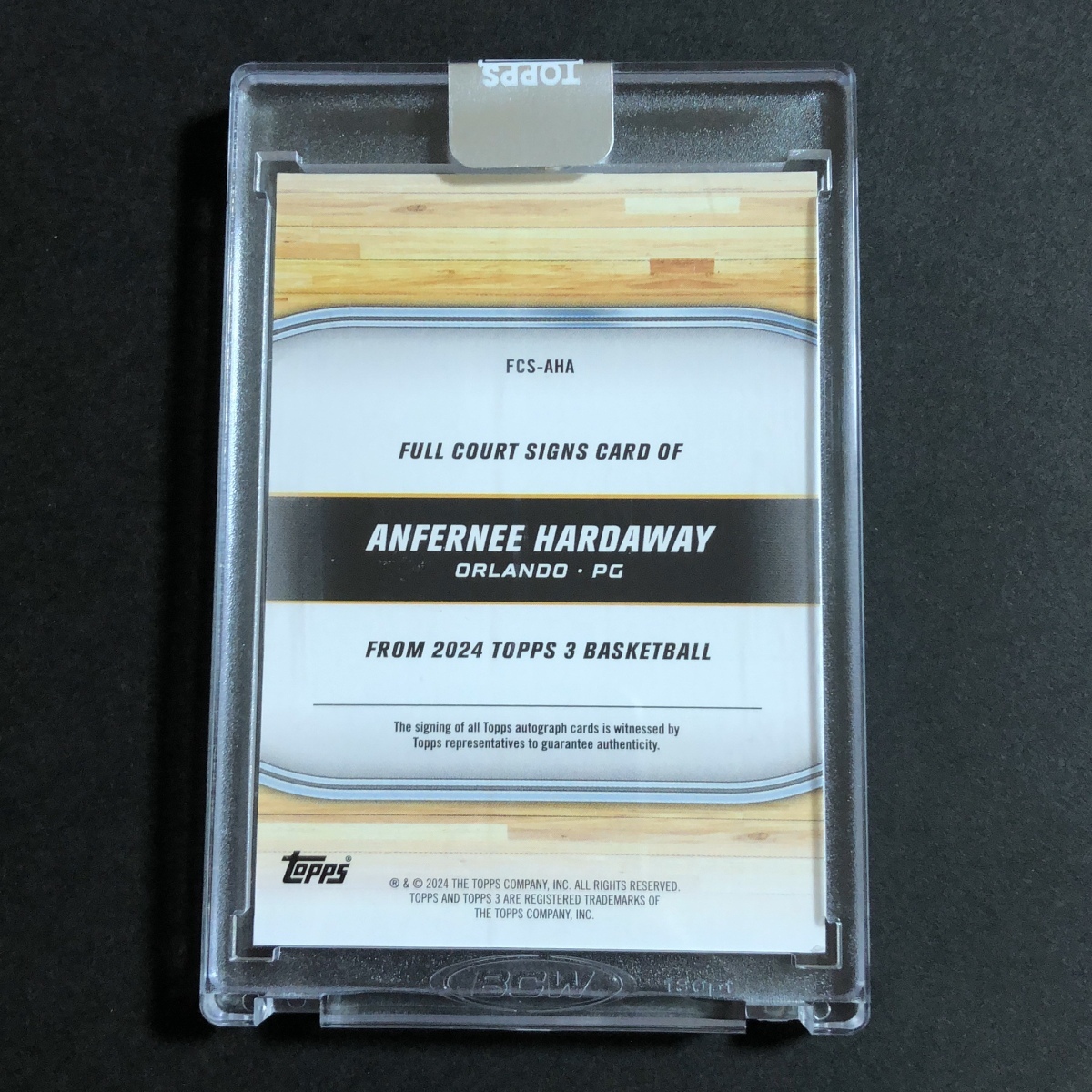 Anfernee Hardaway ペニー?ハーダウェイ Topps 2024-2025 /49枚限定 Autograph Auto サイン 直筆 未開封マグホ入 マジック Magic