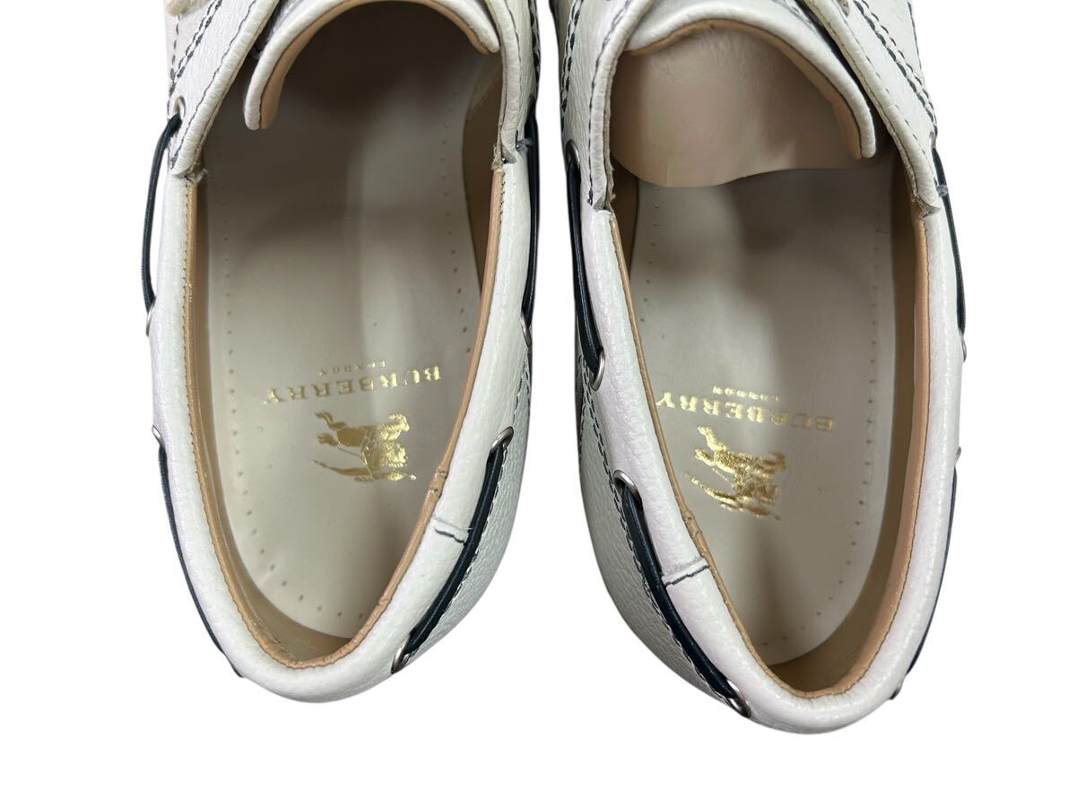 1円スタート BURBERRY LONDON バーバリー ロンドンローファー