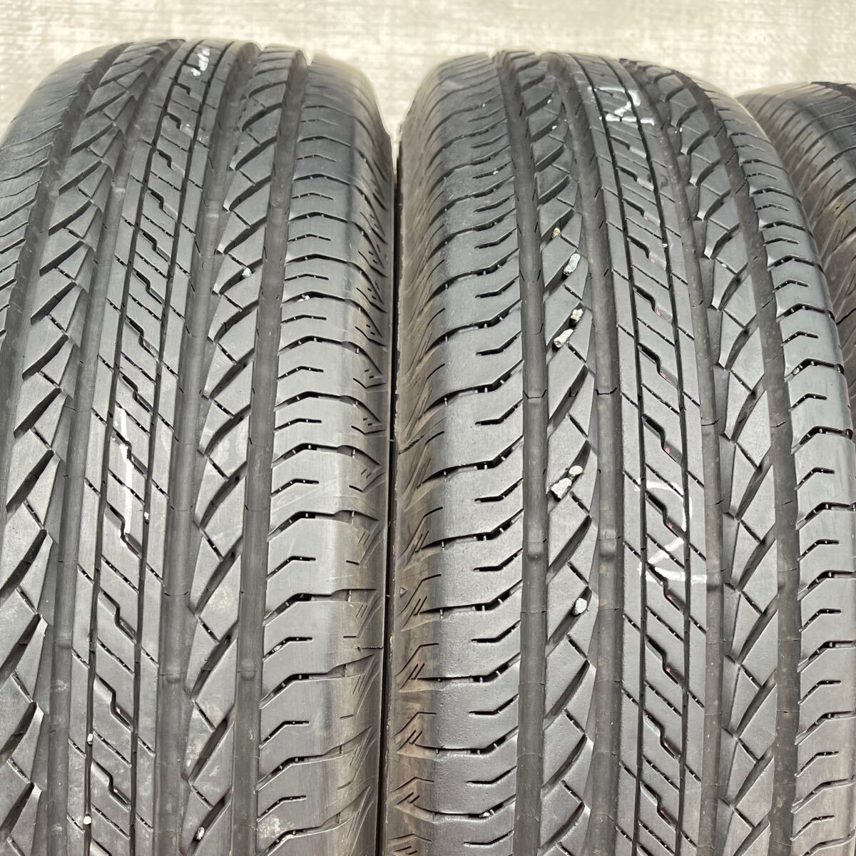 175/80R16 91S ブリヂストン BRIDGESTONE 夏 DUELER H/L850 中古 4本SET サマータイヤ 2019年製 日本製 175/80/16 175/80-16 _画像8