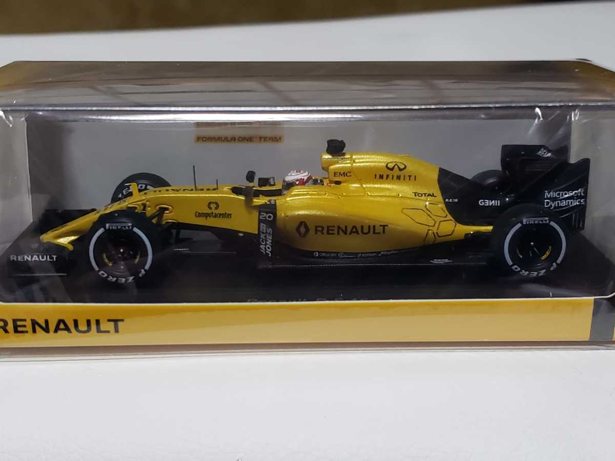 新品 1/43 スパーク SPARK Renault R.S.16 (Race TBC) Kevin Magnussen #20 2016 レーシングカー