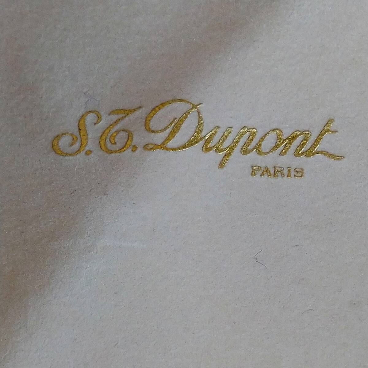 【美品】S.T.Dupont デュポン カフスボタン ロゴ【ブランド アクセサリー 金 ゴールド 寶飾品 メンズ ジュエリー お灑落 希少 レア】24