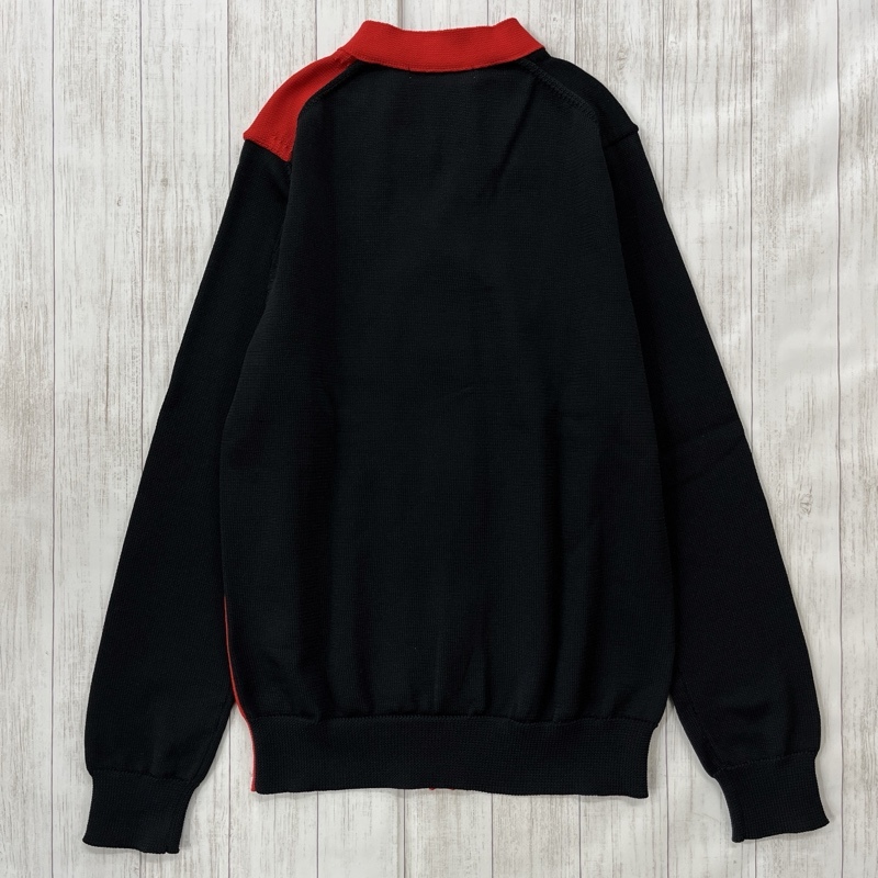 COMME des GARCONS SHIRT/コムデギャルソンシャツ/パネル切り替えニットカーディガン/新品タグ付き/シェルボタン