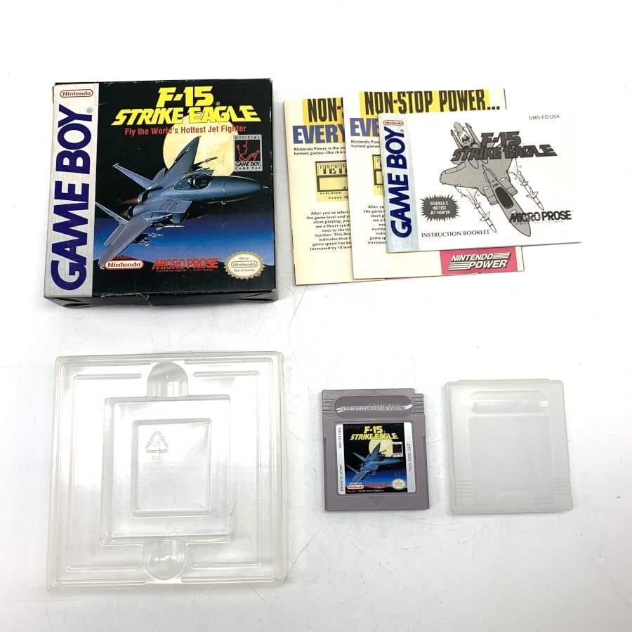 [ иностранная версия ]Nintendo F-15 STRIKE EAGLE nintendo Strike Eagle Game Boy кассета работа / состояние информация есть * простой инспекция товар [ Fukuoka ]