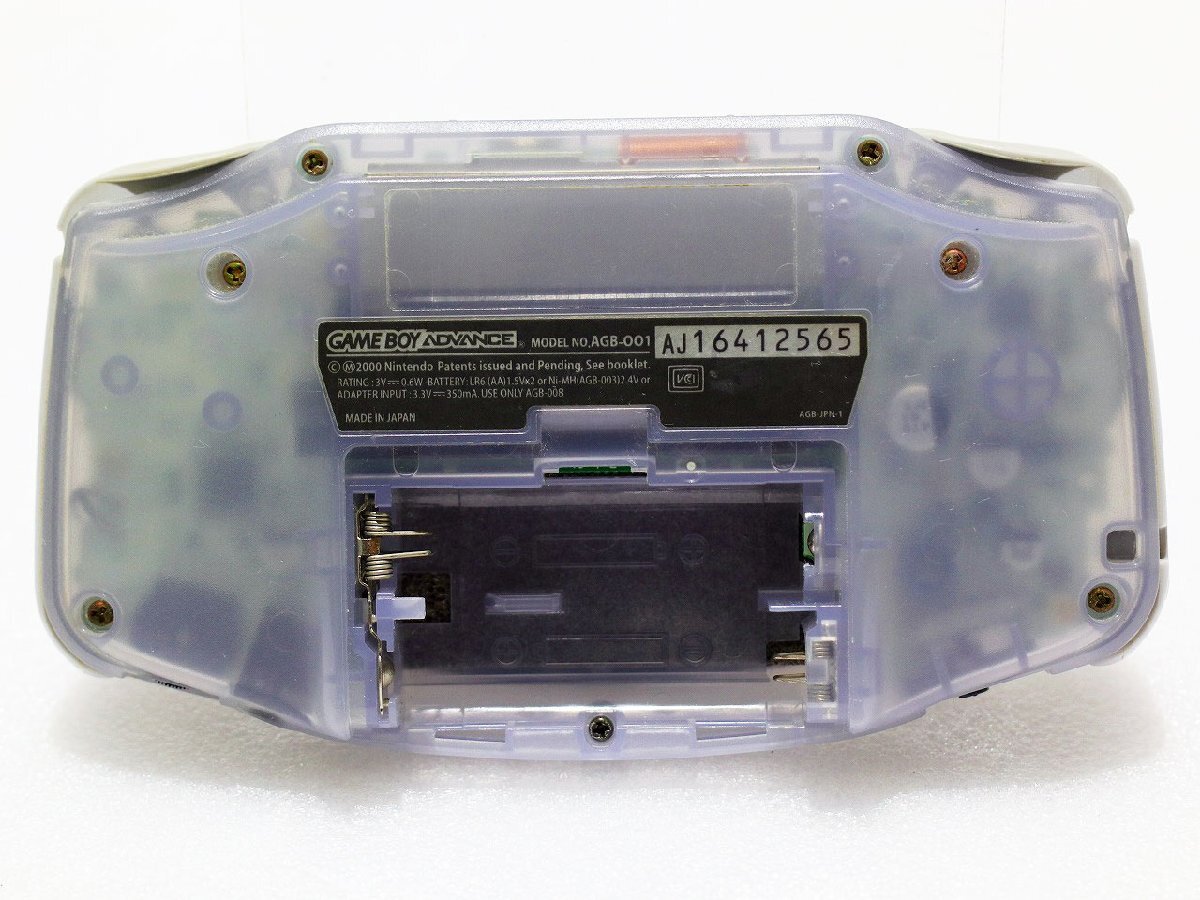 [ качество Banana] утиль!! Nintendo/ nintendo AGB-001 Mill ключ голубой GAMEBOY/ Game Boy Advance на разборку текущее состояние товар!
