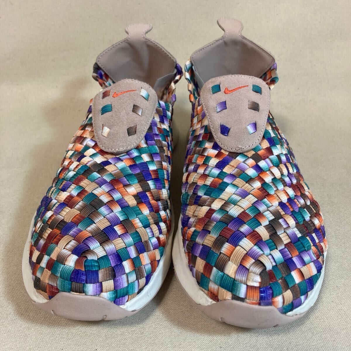 AIR WOVEN "FOSSIL STONE" DM6396-292 (フォスルストーン/インディゴバースト/ブライトスプルース/オレンジ)