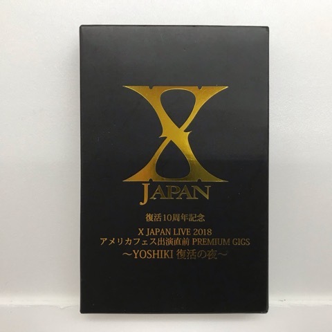 04181 X JAPAN 復(fù)活10周年記念メダル X JAPAN LIVE 2018 アメリカフェス出演直前 PREMIUM GIGS～YOSHIKI 復(fù)活の夜～