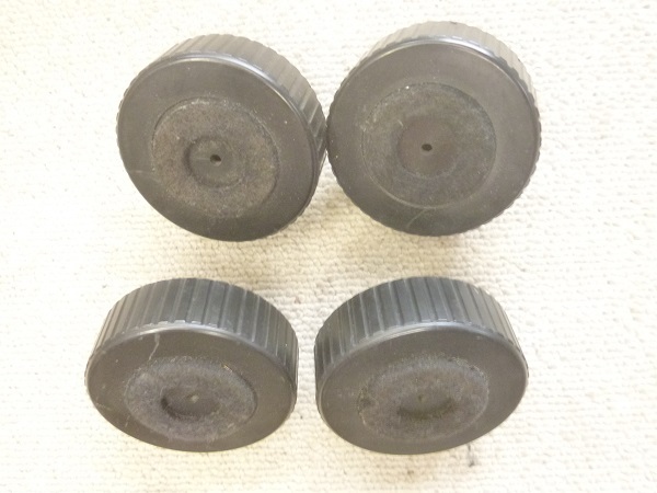 No.056 ●インシュレーター ●レコードプレーヤー ●TRIO トリオ KP-700用 中古_画像3