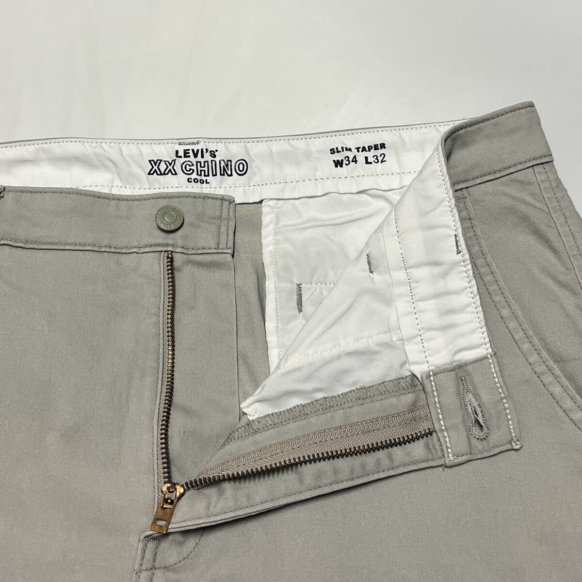 Levi’s リーバイス XX CHINO COOL スリムテーパード ストレッチパンツ チノパン ベージュ 17199-0089 W34 L32