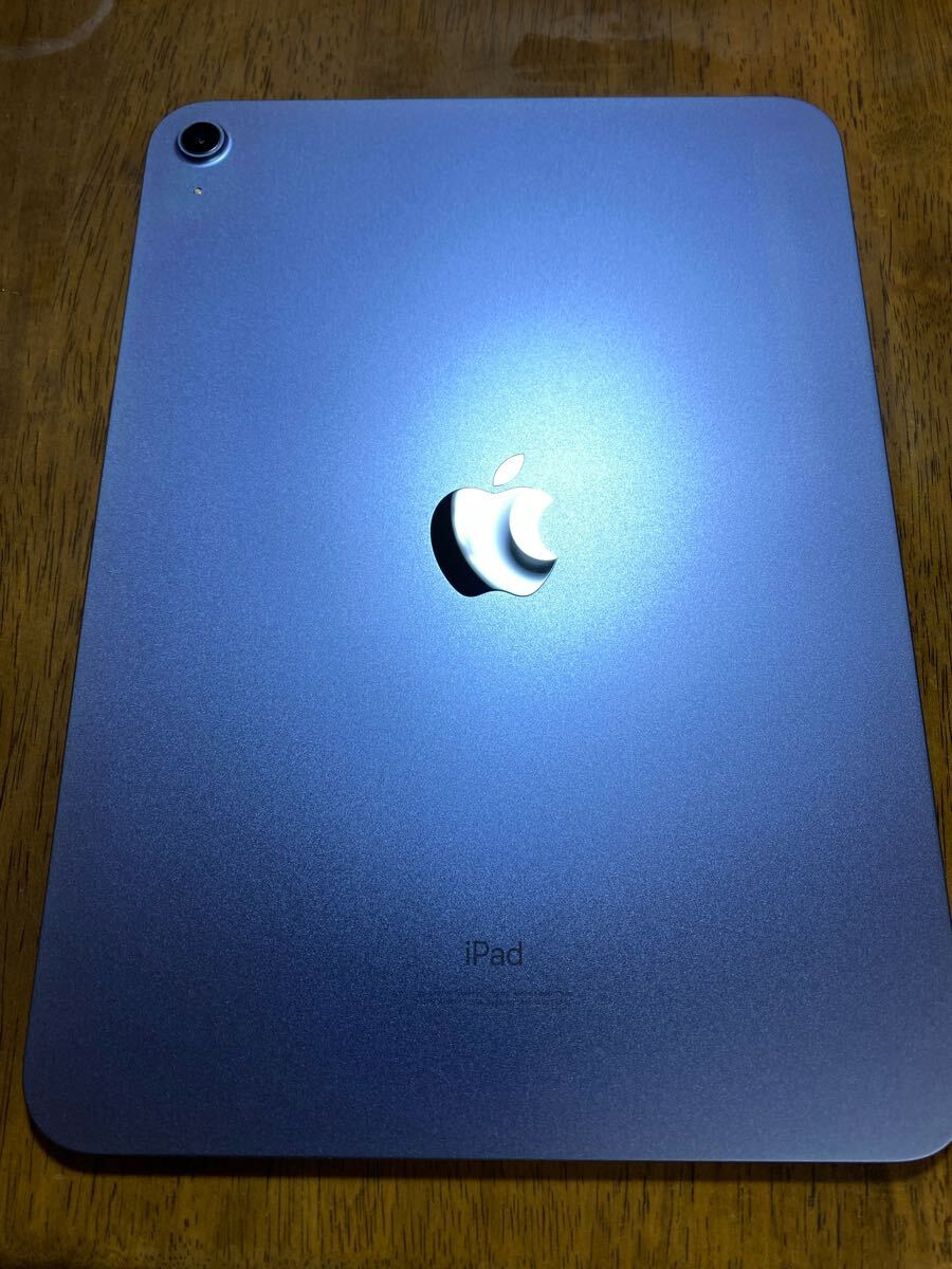 訳あり ジャンク Apple iPad 第10世代 64GB ブルー 中古 本体 Wi-Fiモデル MPQ13J/A