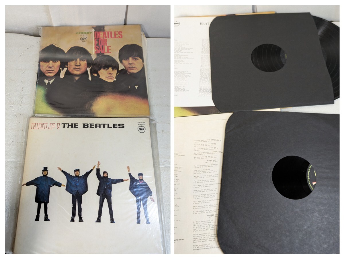 THE BEATLES レコードセット ザ・ビートルズ ポスター レコード THE BEATLES レコードセット ザ・ビートルズ ポスター レコード