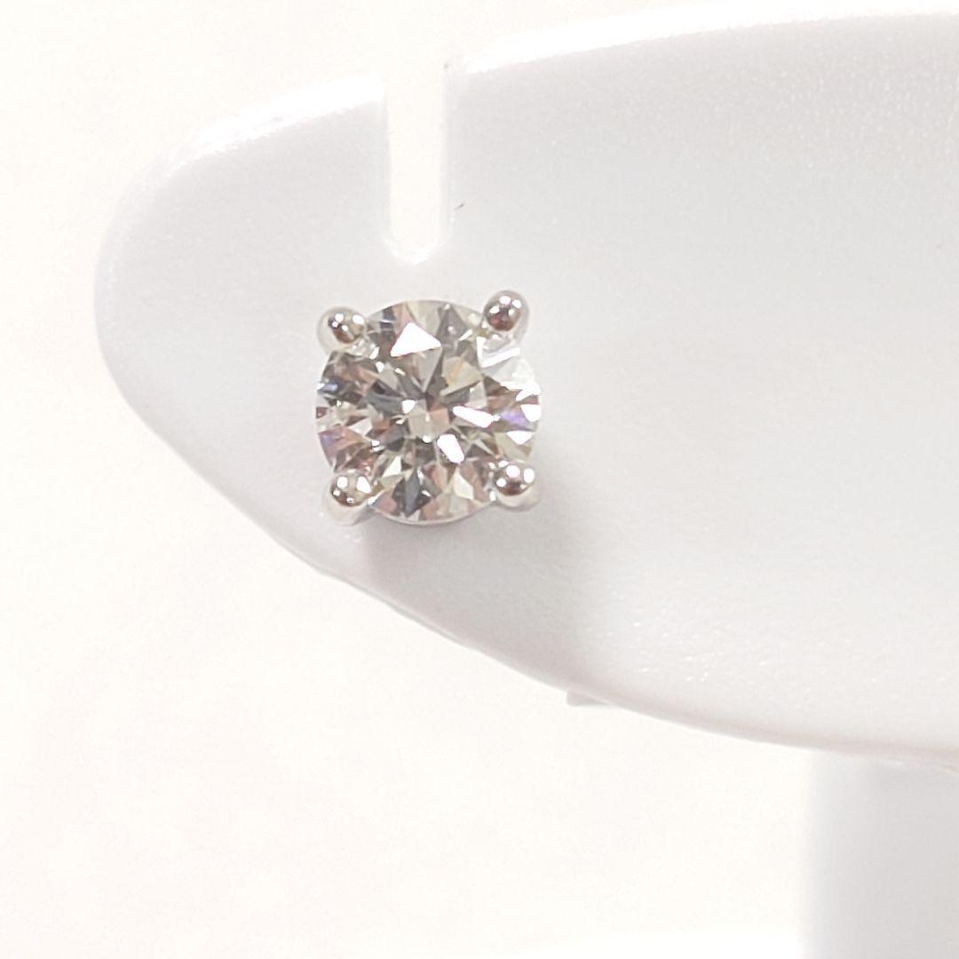【極美品】ティファニー ソリティア ダイヤモンド ピアス 6436 極美品】ティファニー ソリティア ダイヤモンド ピアス 6436