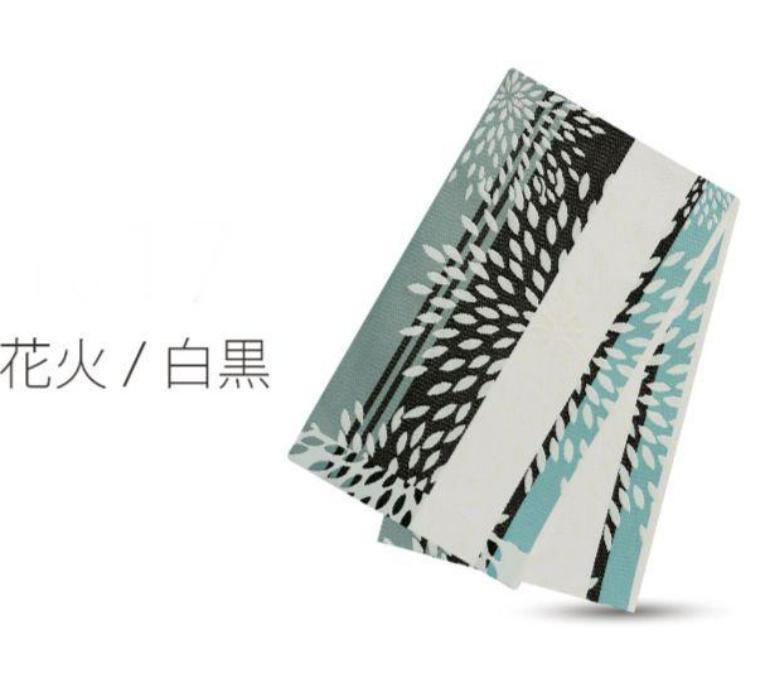 【純?nèi)毡局茙　?青黒蒼花火古典◆粋な花火の日本制半幅帯■純?cè)∫聨。χ飵·恕?新品 ゆかた帯 浴衣帯 未使用　半巾帯