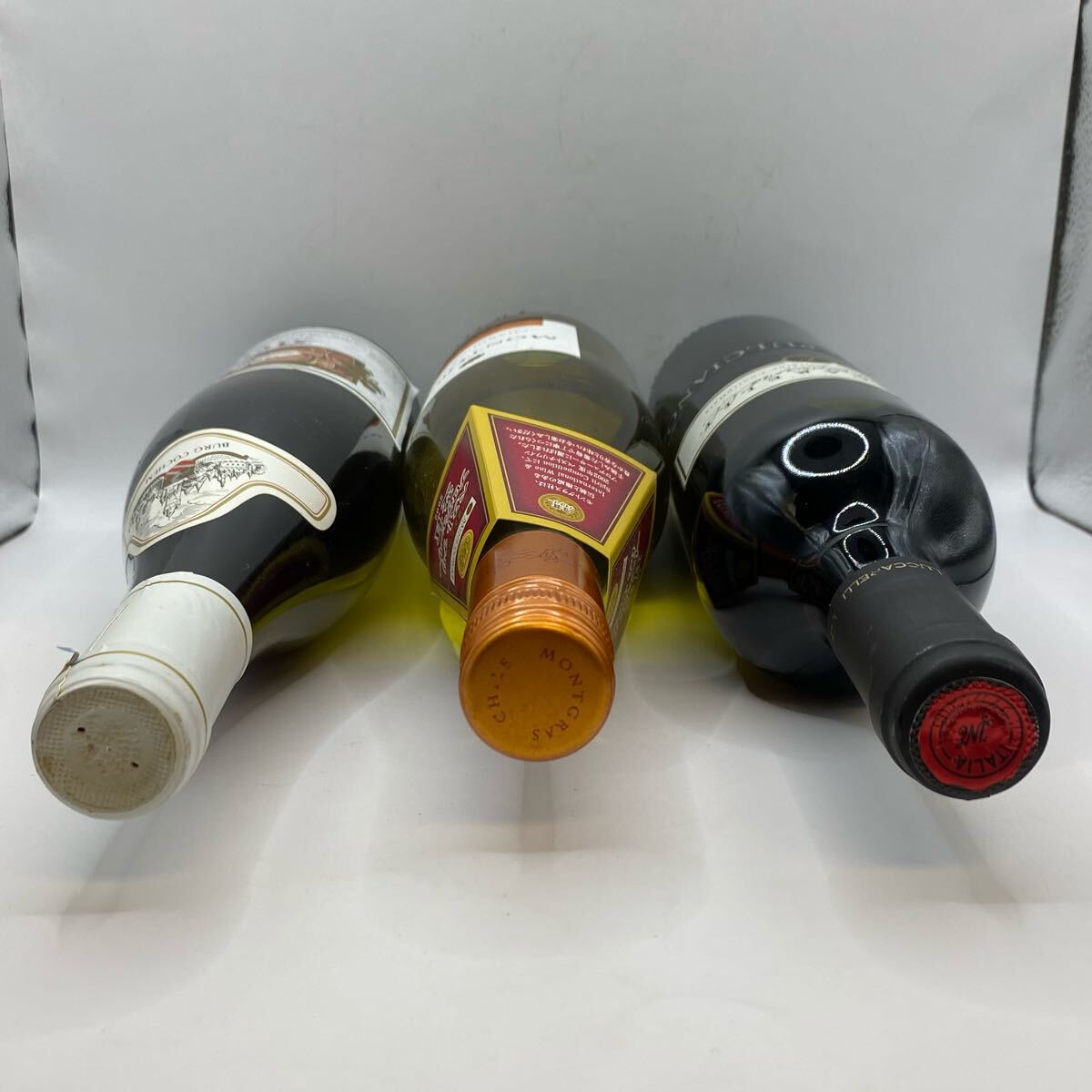 M0607703B ワイン まとめ お酒 MG シャルドネ ルカレッリ モンテプルチャーノ ハイネ ローター ターフェルワイン 當(dāng)時(shí)物 中古品 現(xiàn)狀品