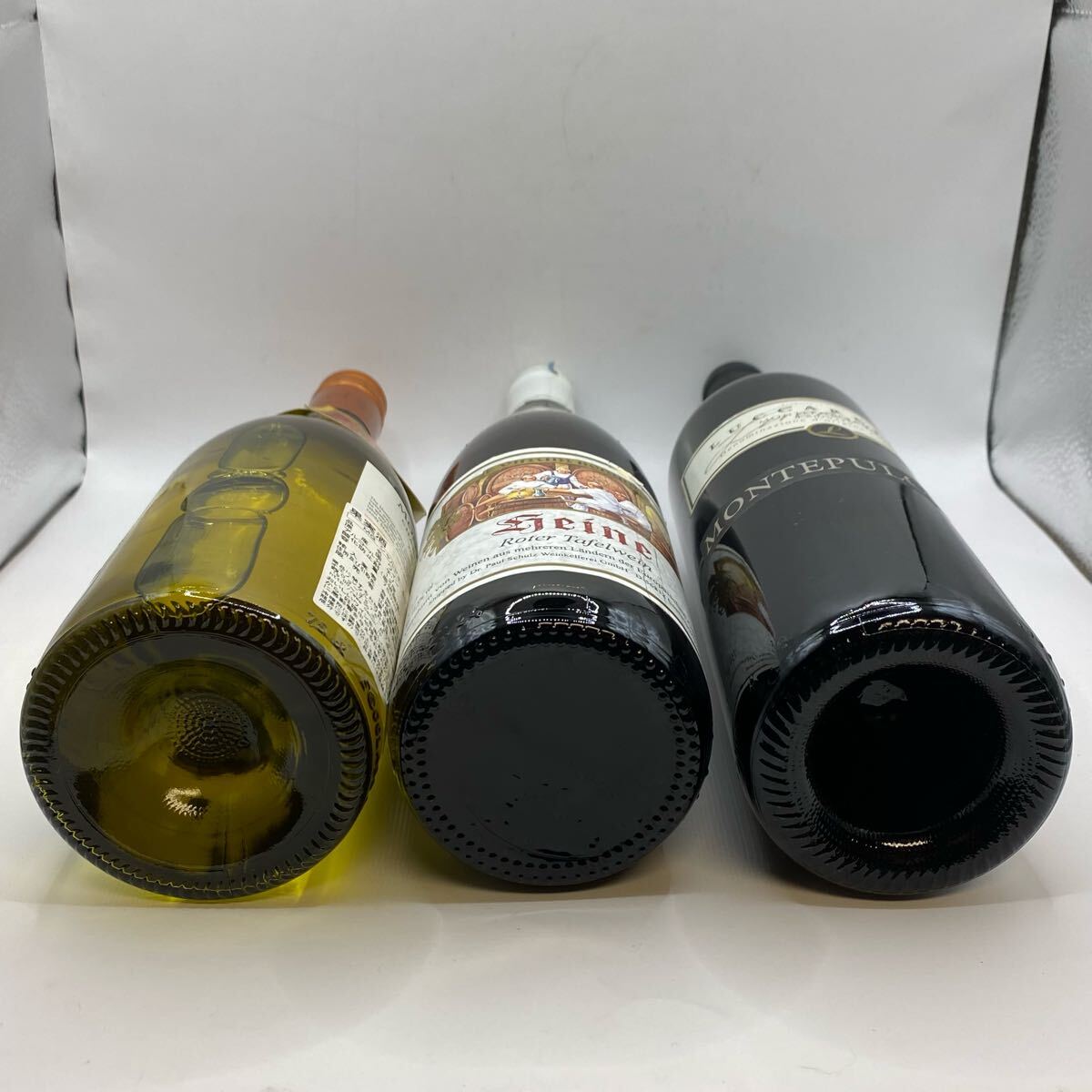 M0607703B ワイン まとめ お酒 MG シャルドネ ルカレッリ モンテプルチャーノ ハイネ ローター ターフェルワイン 當(dāng)時(shí)物 中古品 現(xiàn)狀品