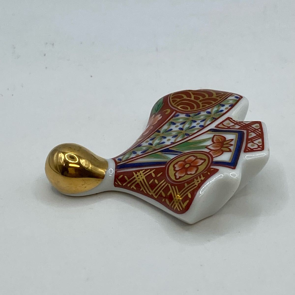 M0620715B. гора обжиг в печи палочки для еды класть палочки для еды .. перо есть перо . доска Новый год 5 шт керамика подлинная вещь б/у товар текущее состояние товар 