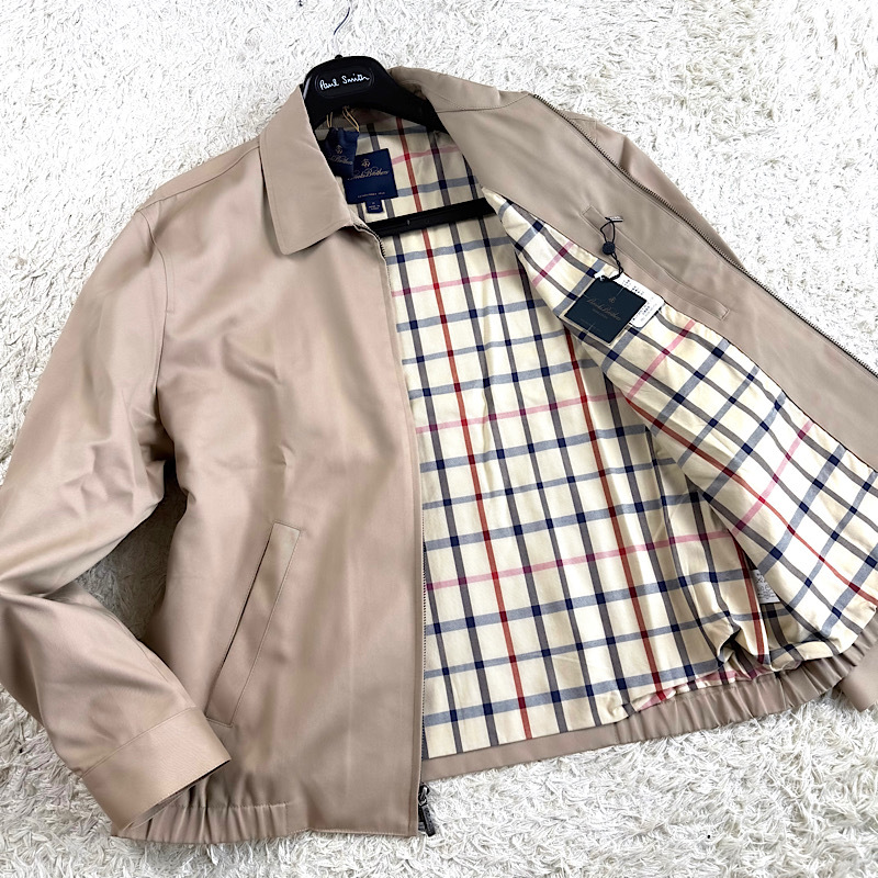 定価13萬(wàn)未使用級(jí)BROOKS BROTHERS付屬品?ジップアップトラックジャケット シングルライダースL~Mキャメルベージュ ブルックスブラザーズ