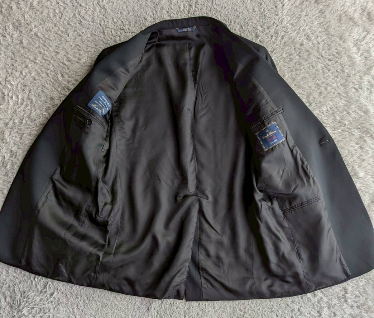 ★米国製★ ブルックスブラザーズ リージェント イタリア 高級生地 トラバルド・トーニャ ウール 1B ジャケット 39R Lサイズ相当_画像4