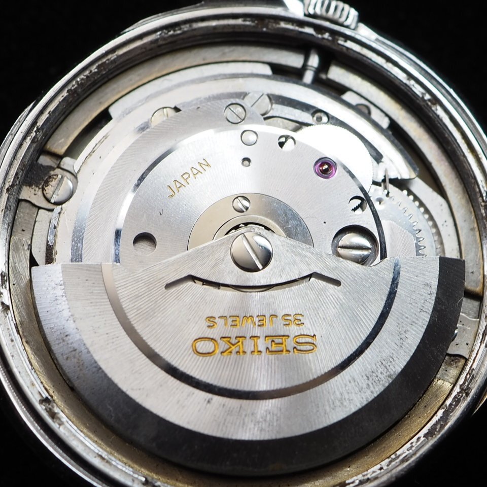 #1~ иен #GRANDSEIKO GS Grand Seiko DIASHOCK 6245-9001 SS самозаводящиеся часы автомат Date корпус только мужские наручные часы [26031]