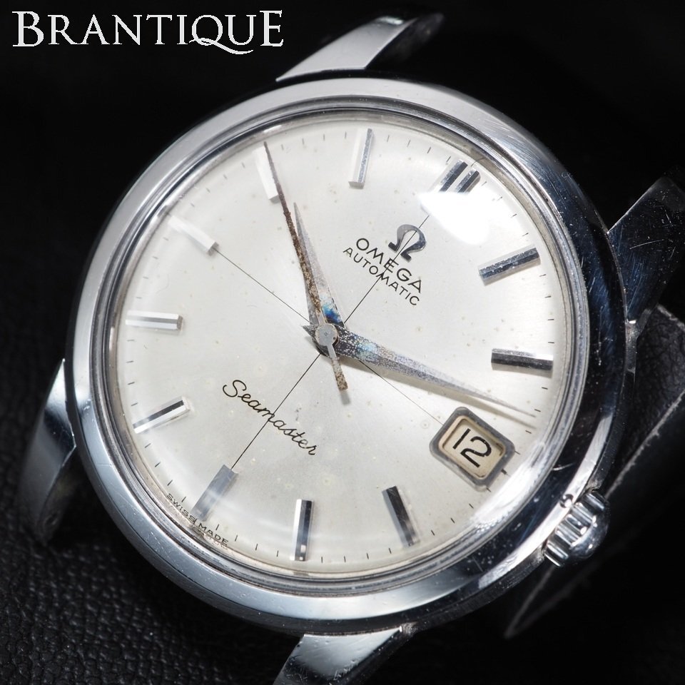 ■1円～■ OMEGA オメガ SEAMASTER シーマスター SS 自動(dòng)巻き オートマ Ω562 USED 稼働 メンズ 腕時(shí)計(jì) 本體のみ 「26853」
