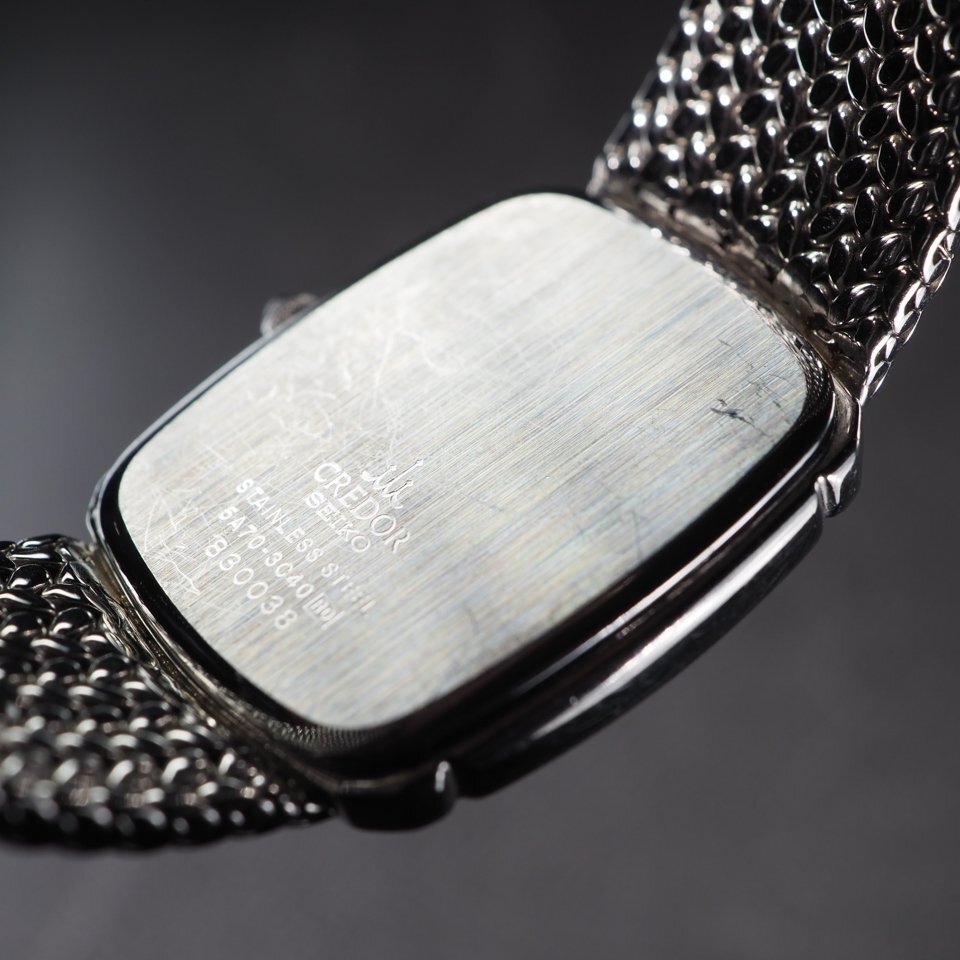 □1円～□ SEIKO セイコー CREDOR クレドール 5A70-3C40 SS QZ