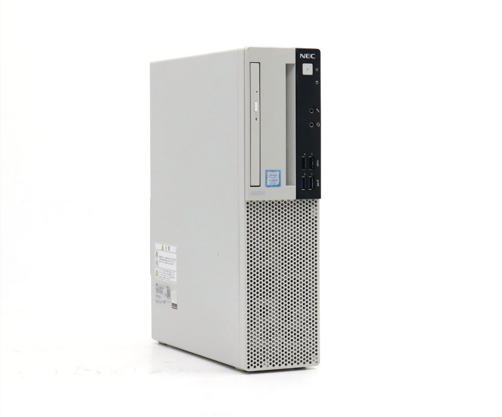 NEC Mate MKM28/L-3 Core i5-8400 2.8GHz 8GB 240GB(SSD) DisplayPort x2/アナログRGB出力 DVD+-RW Windows11 Pro 64bit
