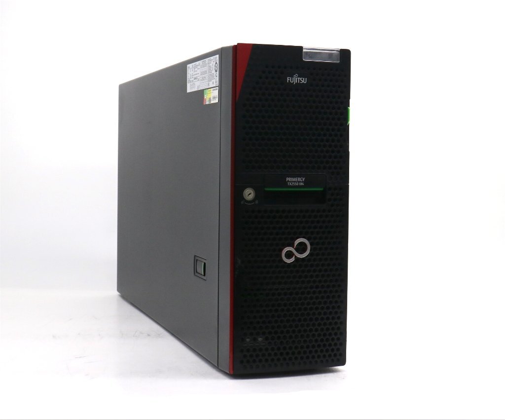 富士通 PRIMERGY TX2550 M4 Xeon Silver 4110 2.1GHz 16GB 900GBx3臺(SAS2.5インチ/12Gbps/RAID5構(gòu)成) DVD+-RW PRAID EP400i