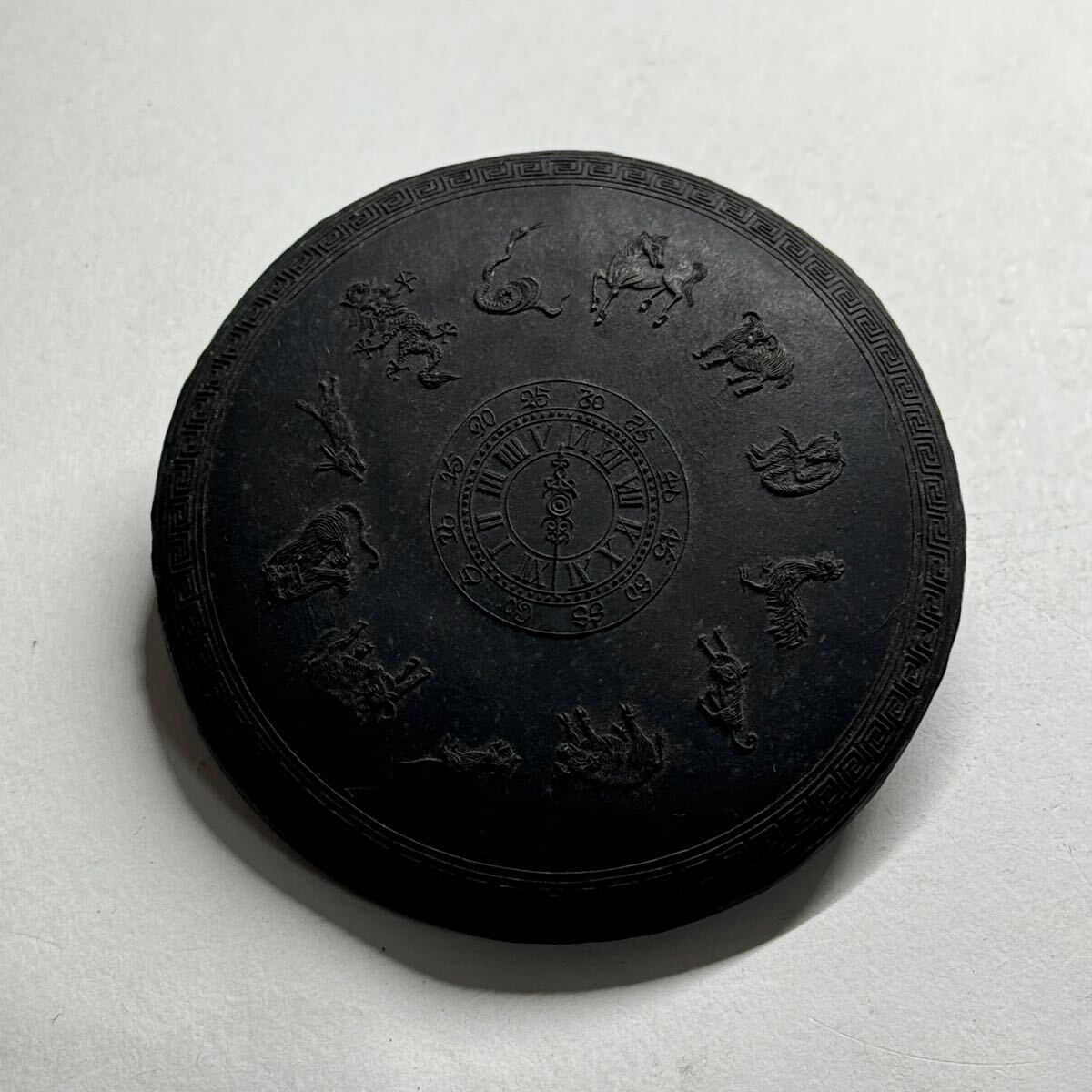 唐墨 古墨 御製 十二支 墨 天啓元年 程君房製 中国墨 書道 書