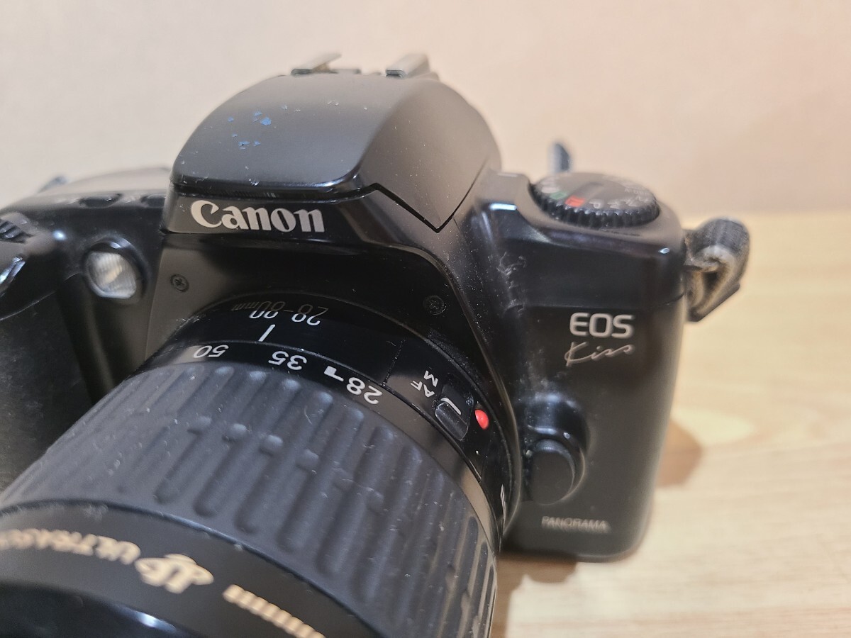 ★Canon キヤノン EOS Kiss PANORAMA + EF 28-80mm f/3.5-5.6 Ⅱ フィルムカメラ オートフォーカス 一眼レフ