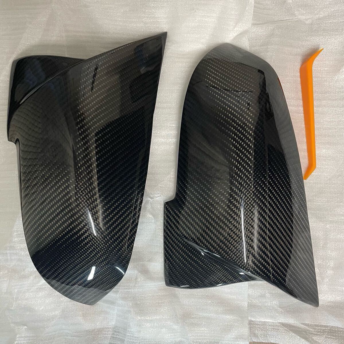 [新品即納]リアルカーボン製 BMW ミラーカバー 1シリーズ 2シリーズ 3シリーズ 4シリーズ X1 F20 F30 F31 F32 F36 320i 328i 330d 335i等