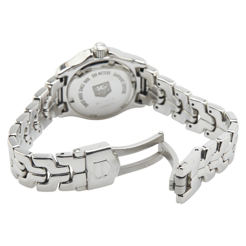 タグホイヤー リンク 腕時計 WT141A クオーツ シルバー文字盤 ステンレススチール レディース TAG HEUER 【中古】_画像3