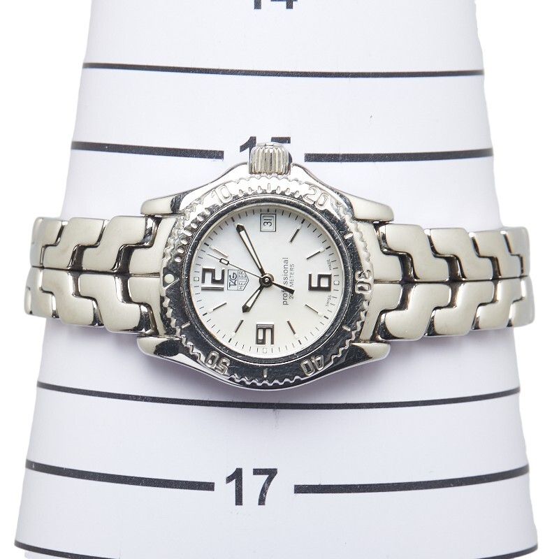 タグホイヤー リンク 腕時計 WT141A クオーツ シルバー文字盤 ステンレススチール レディース TAG HEUER 【中古】_画像7
