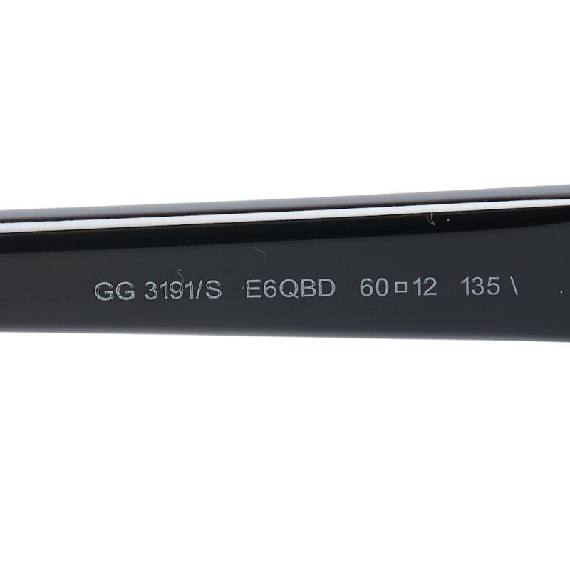  Gucci Inter locking G солнцезащитные очки градация линзы GG3191/S черный пластик женский GUCCI [ б/у ]