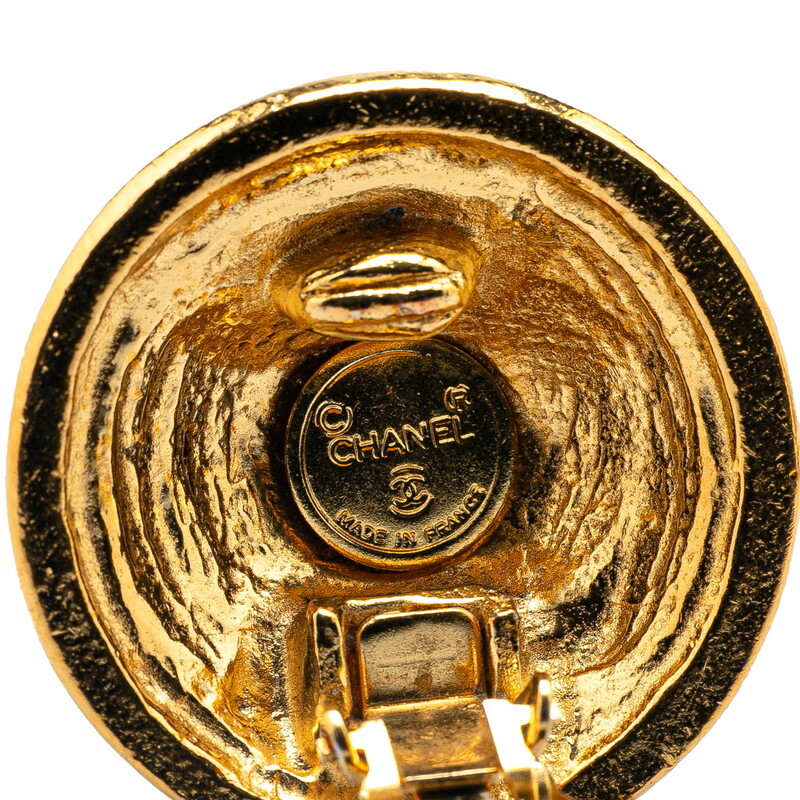 シャネル ヴィンテージ ココマーク イヤリング ゴールド メッキ レディース CHANEL 【中古】