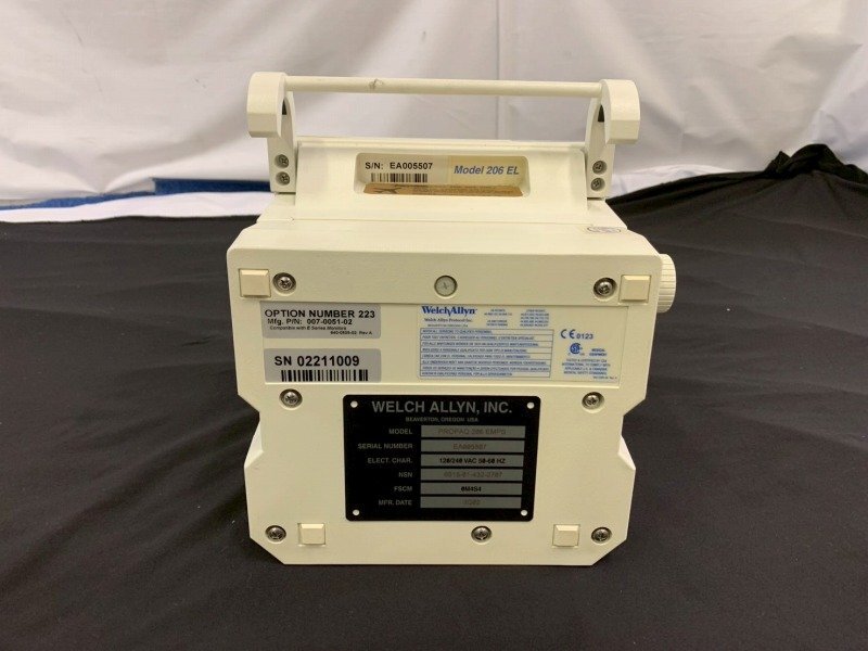 WelchAllyn/ウェルチアレン バイタルサインモニター 患者モニター PROPAQ 206EL (140) HF24AK-2-W#25