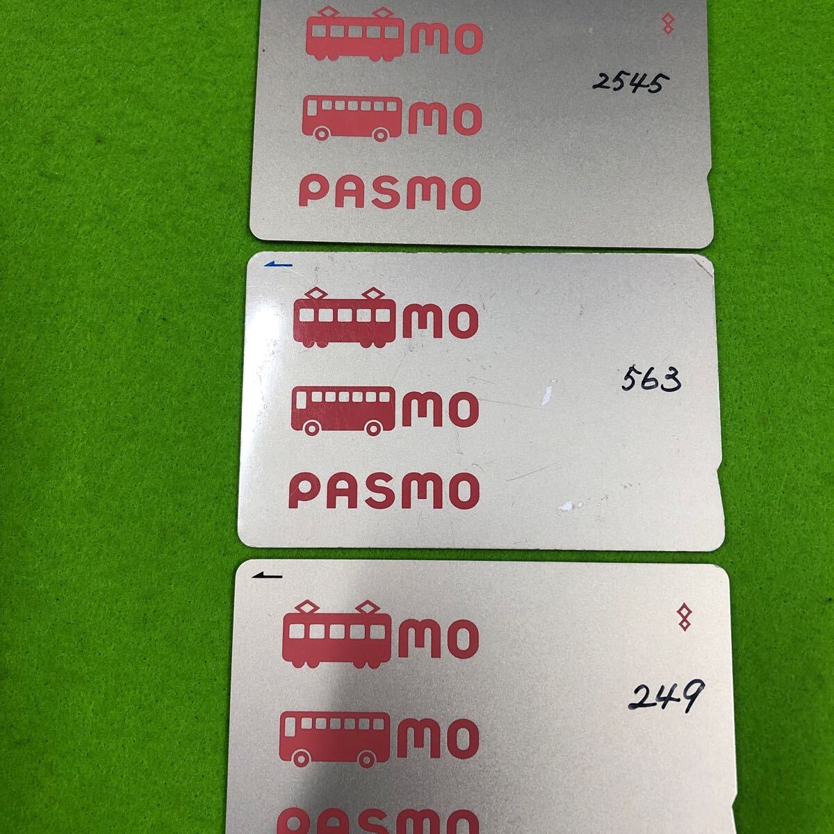 MH3383 * осталось высота есть * PASMO Pas mo3 листов транспорт серия IC карта б/у товар бесплатная доставка 