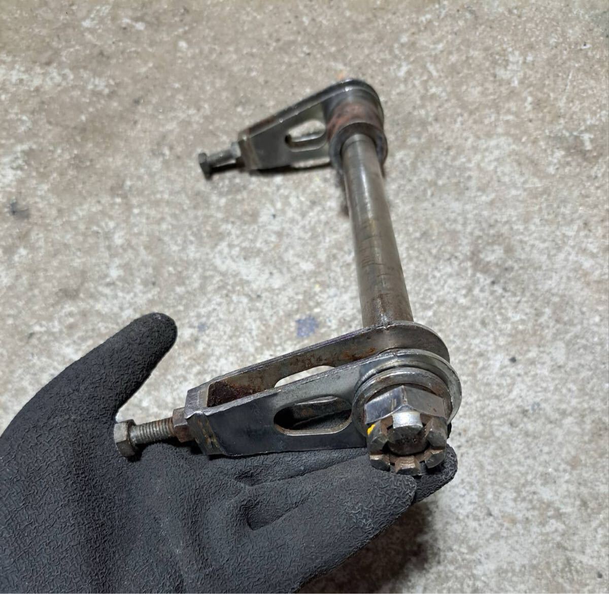 ホンダ CB550F リア アクスルシャフト チェーンアジャスター CB500F ヨシムラ キジマ 外裝 キャブレター ホイール スポーク