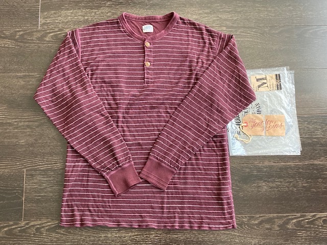 テンダーロイン ヘンリー M 長袖 バーガンディー TENDERLOIN HENRY BURGUNDY Tシャツ_画像1