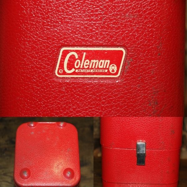 бесплатная доставка ② с коробкой Coleman оригинал краска metal кейс фонарь кейс Coleman красный REDgaru Wing шпаклевка авторучка 200A фонарь