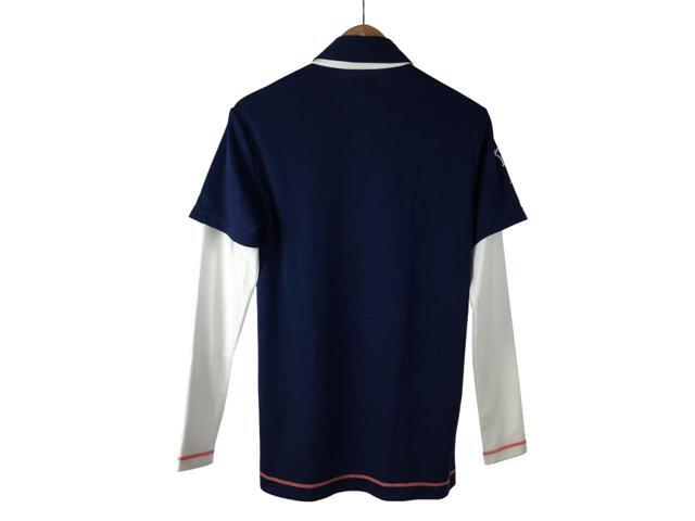 即決 中古 VIVA HEART(ビバハート) 長袖ポロシャツ L_画像2