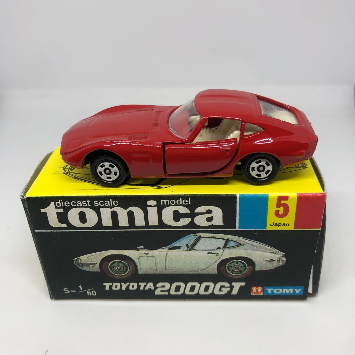 トミカ 黒箱 5｜トヨタ 2000GT 1Aホイール 日本製｜BEEP ゲーム