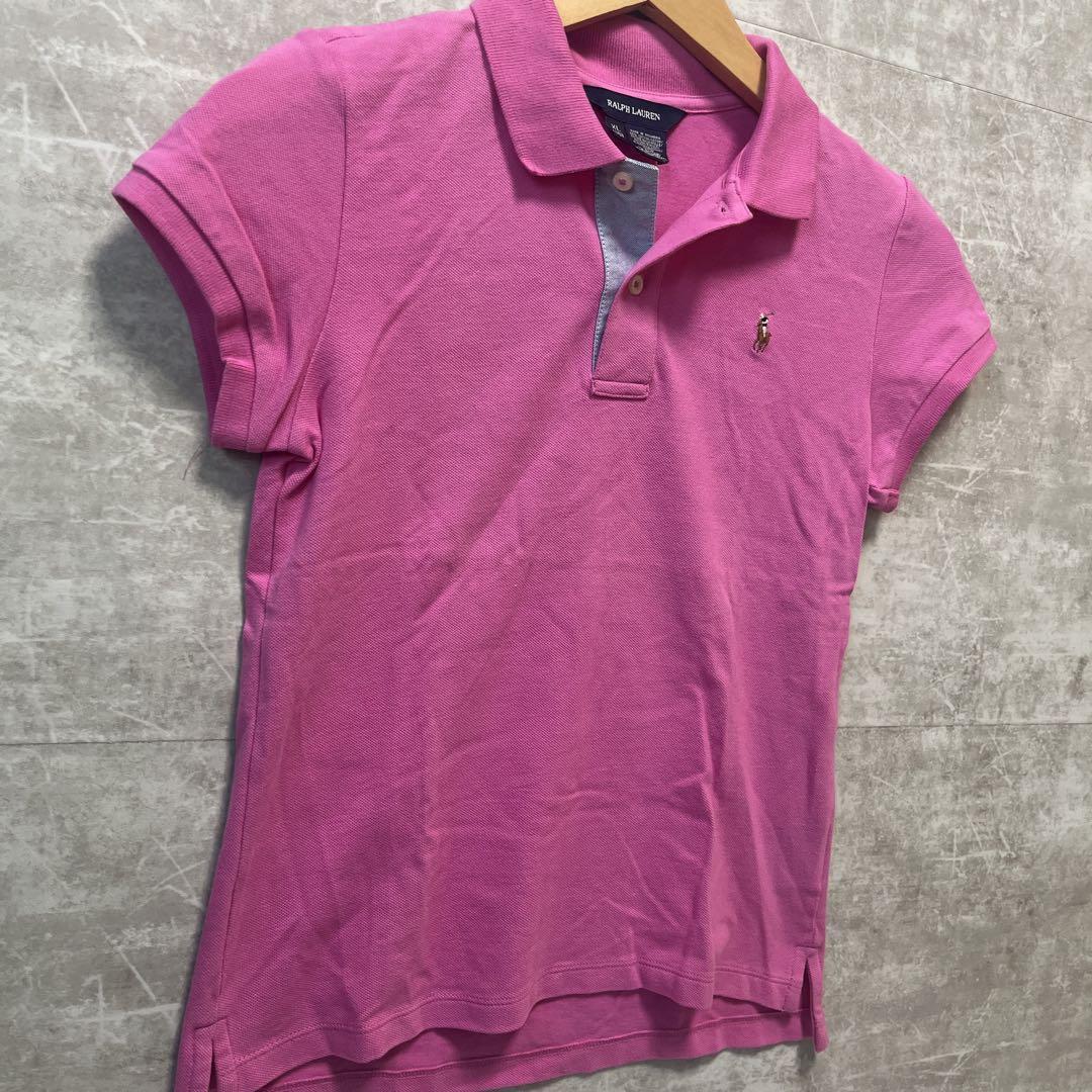 Ralph Lauren ラルフローレン　ピンク ポロシャツ キッズ　子供服