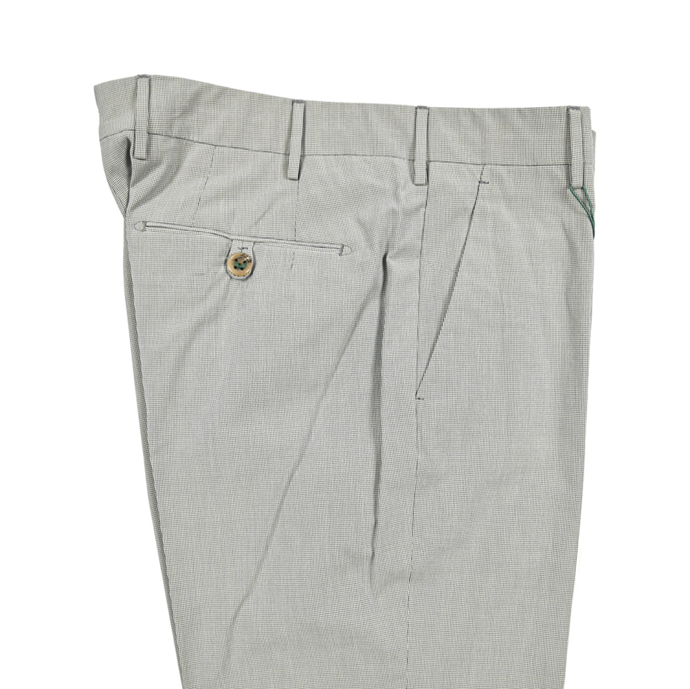 新入荷 新品 ベルウィッチ BERWICH MORELLO モレロ スラックス パンツ 春夏 チェック グレー 422023-46