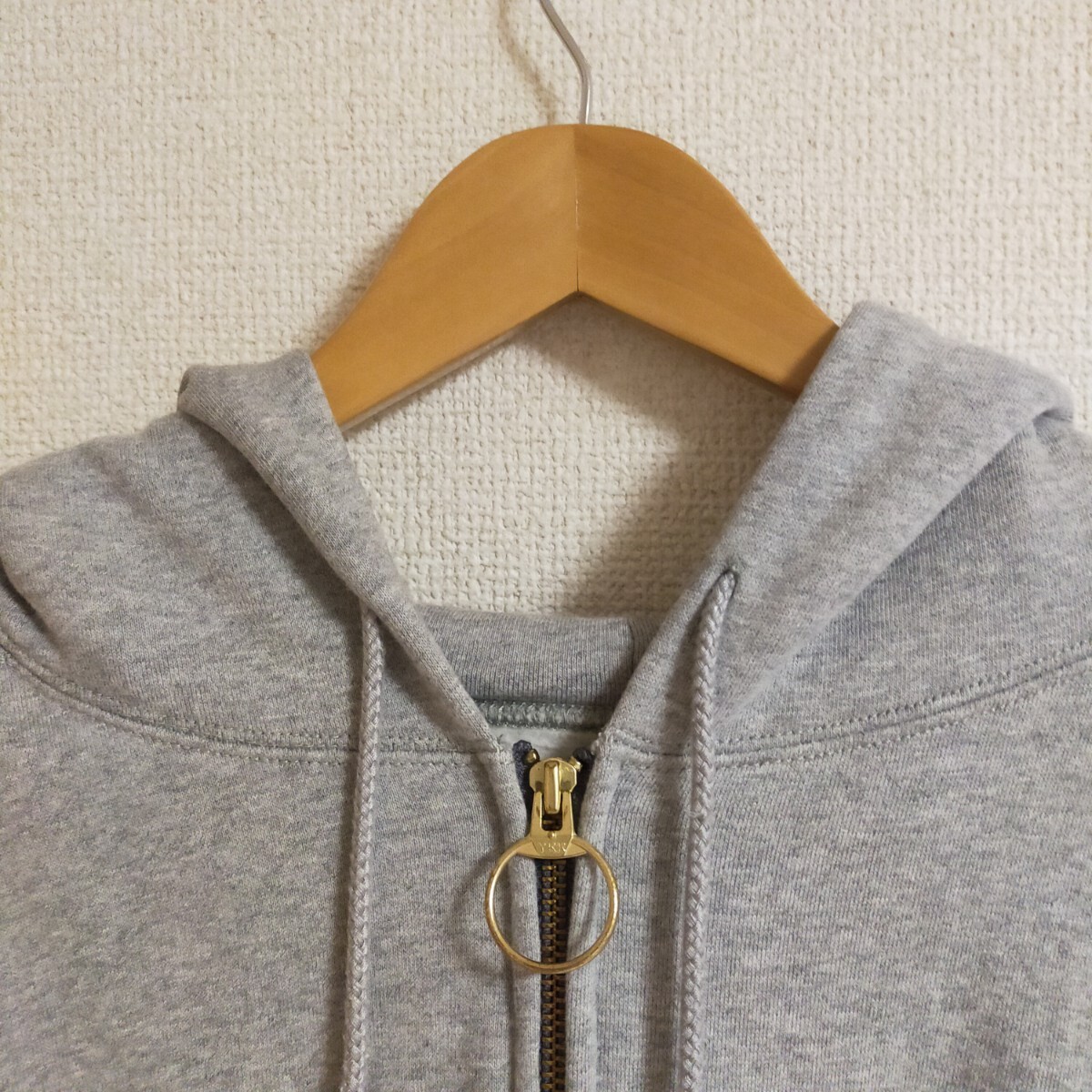 EVISU エヴィス 【希少モデル】 マルチポケット フルジップパーカー スウェットフーディ 40(L) グレー
