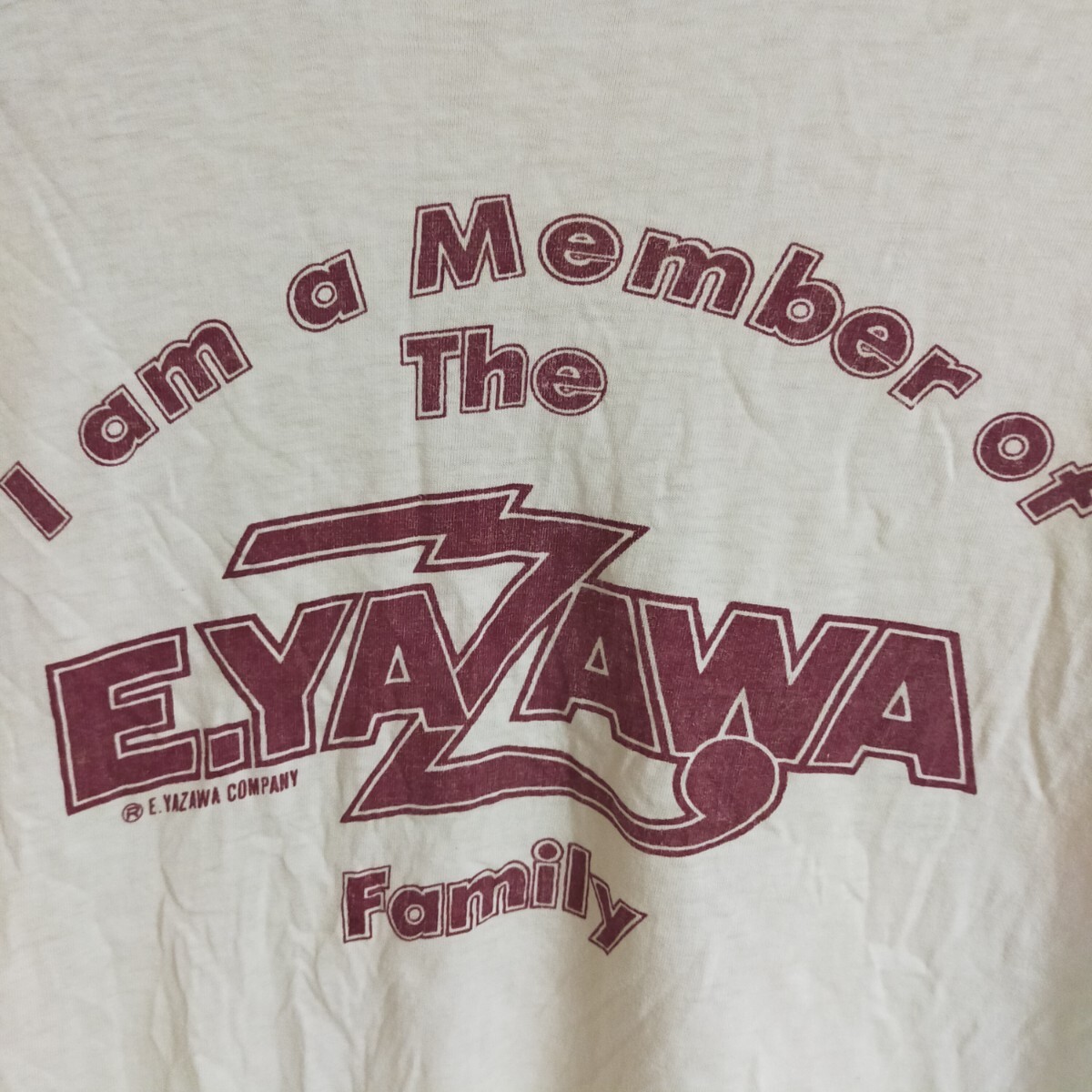 E.YAZAWA COMPANY 矢沢永吉 カンパニー 希少モデル 初期 半袖Tシャツ 限定 M ホワイト(白)
