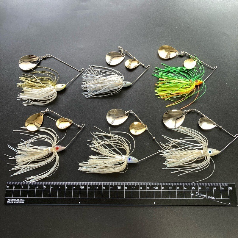 813032 アングラーズチョイス スピナーベイト 各種 ６個 Angler's Choice オールド品 上州屋 キャンベル KENcraft スピナーベイトセット
