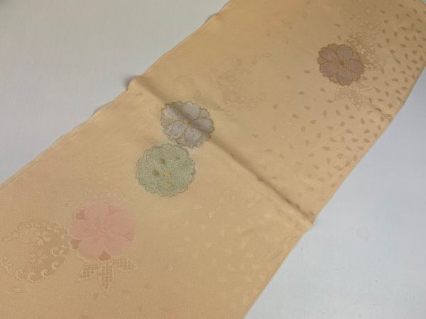 ▼三作▼送料無料 正絹 高級 帯揚げ・帯締めセット 日本製 C1596_画像2