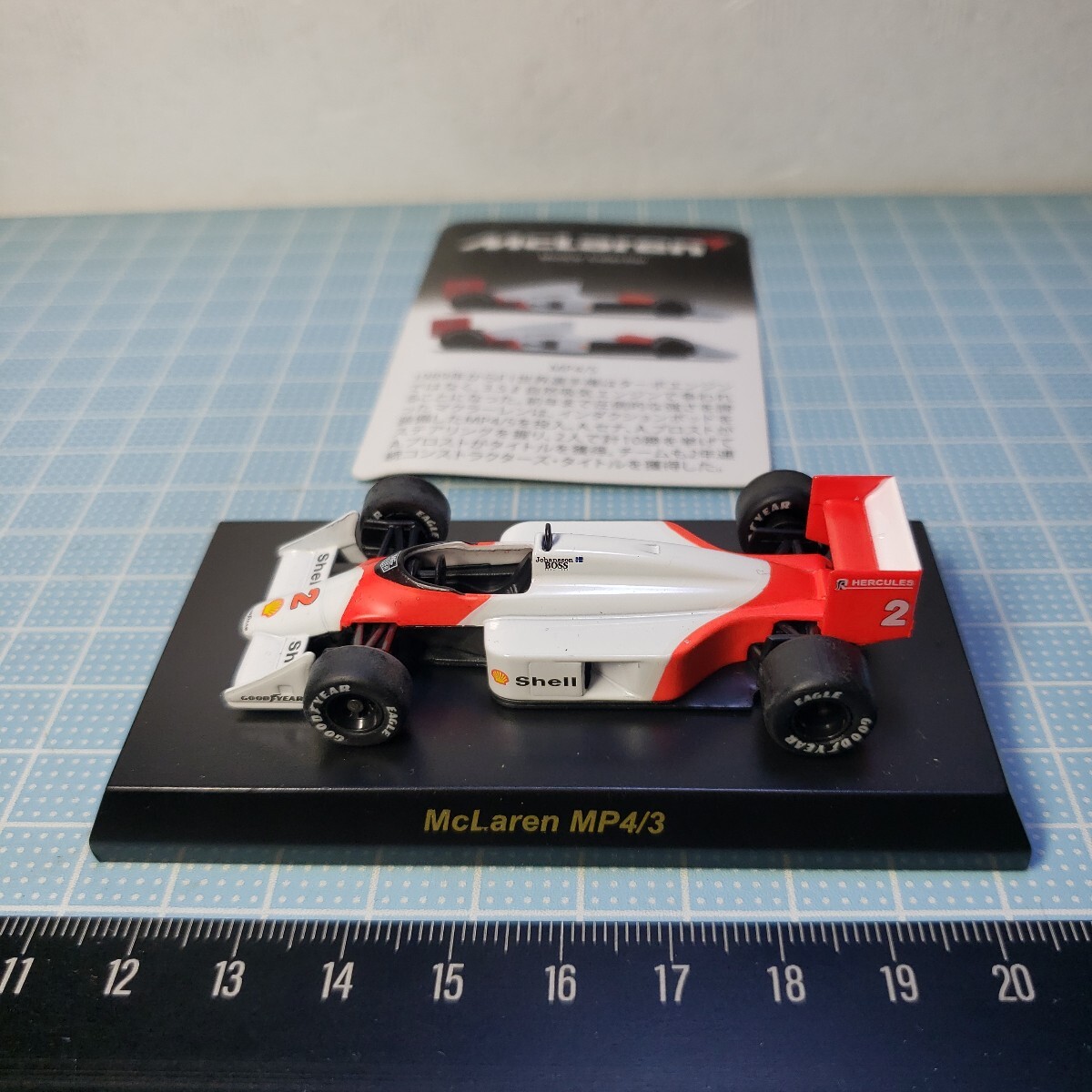 京商 1/64 マクラーレン ミニカーコレクション マクラーレンF1 MP4/3 McLaren KYOSHO