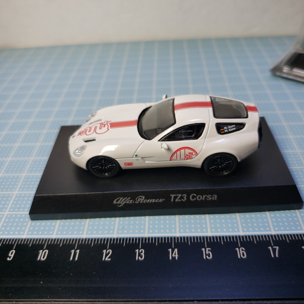 京商 1/64 アルファロメオ ミニカーコレクション アルファロメオ TZ3 コルサ
