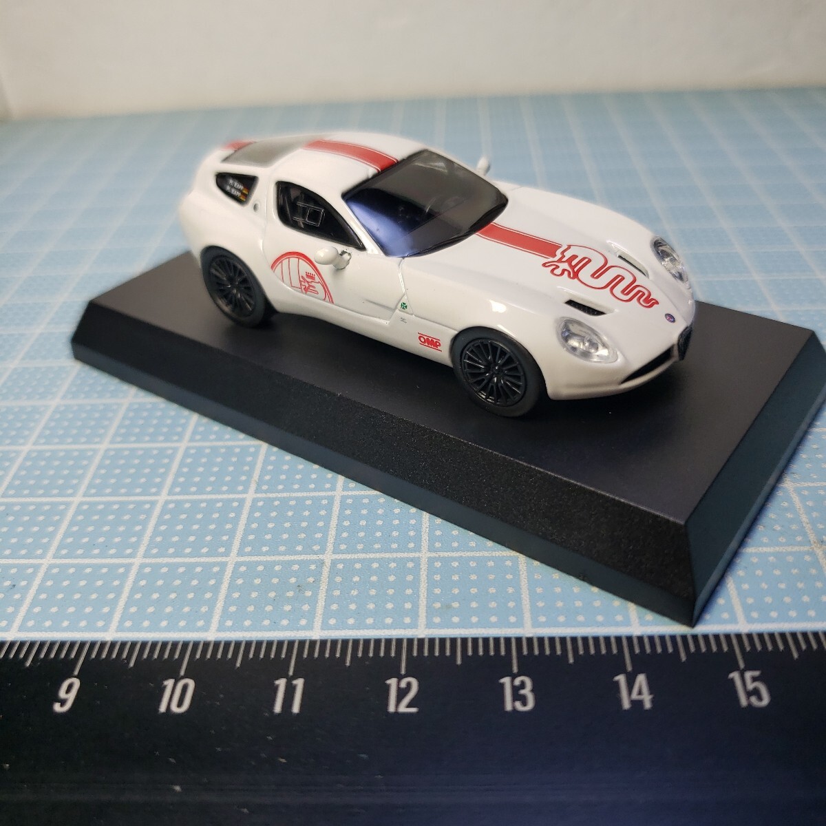 京商 1/64 アルファロメオ ミニカーコレクション アルファロメオ TZ3 コルサ